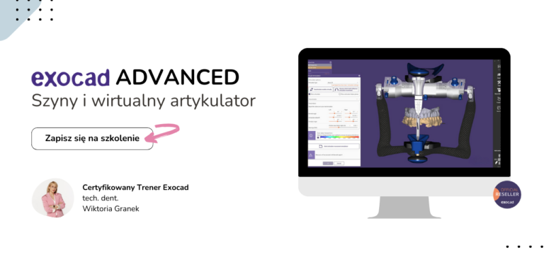 Exocad szyny i wirtualny artykulator Szkolenie TAG Dental